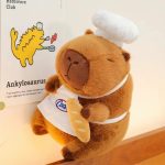 Cute Chubby Capybara Plush Chief 45cm
