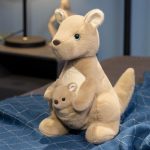Cute Chubby Kangaroo Plush 35cm