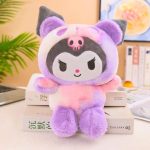 Purple Panda Demon Plush Doll Kawaii